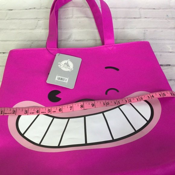 Disney Cheshire Cat Alice In Wonderland Pink Bag - Picture 7 of 9